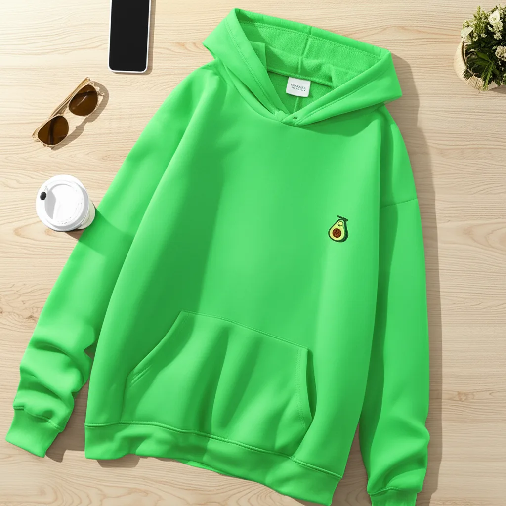 Avo Hoodie flatlay