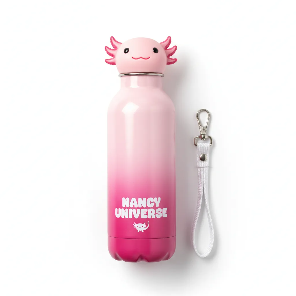 Axolotl Water Bottle