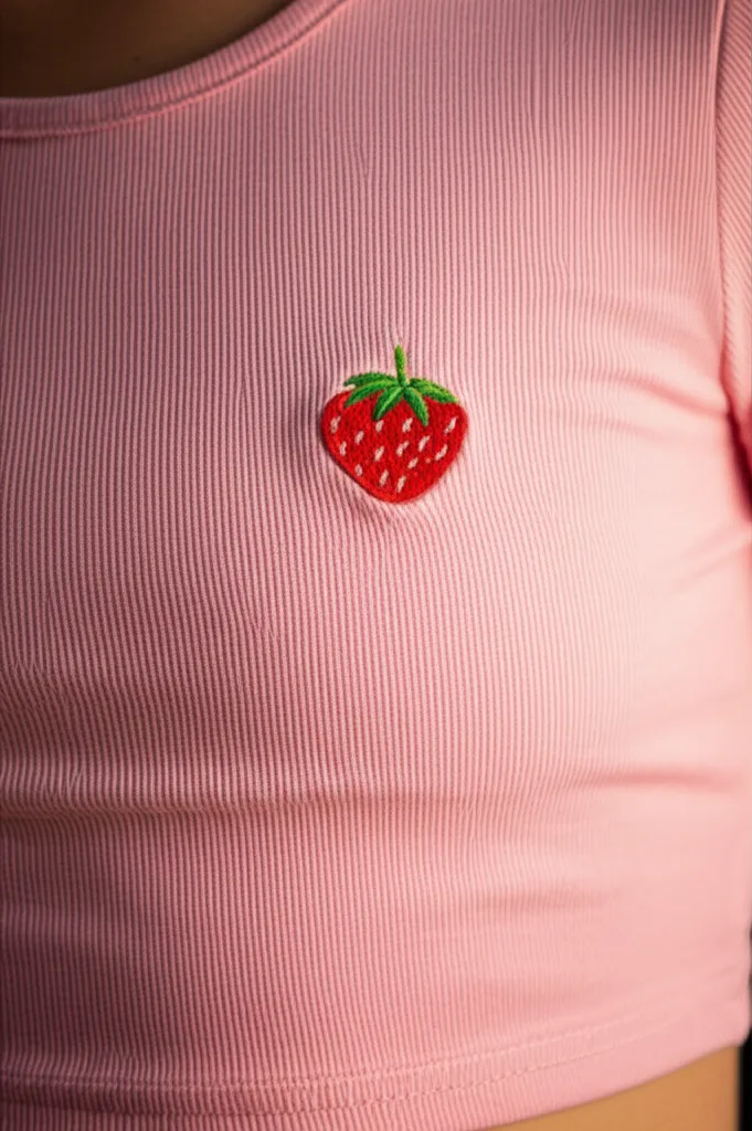 Berri Crop Top detail