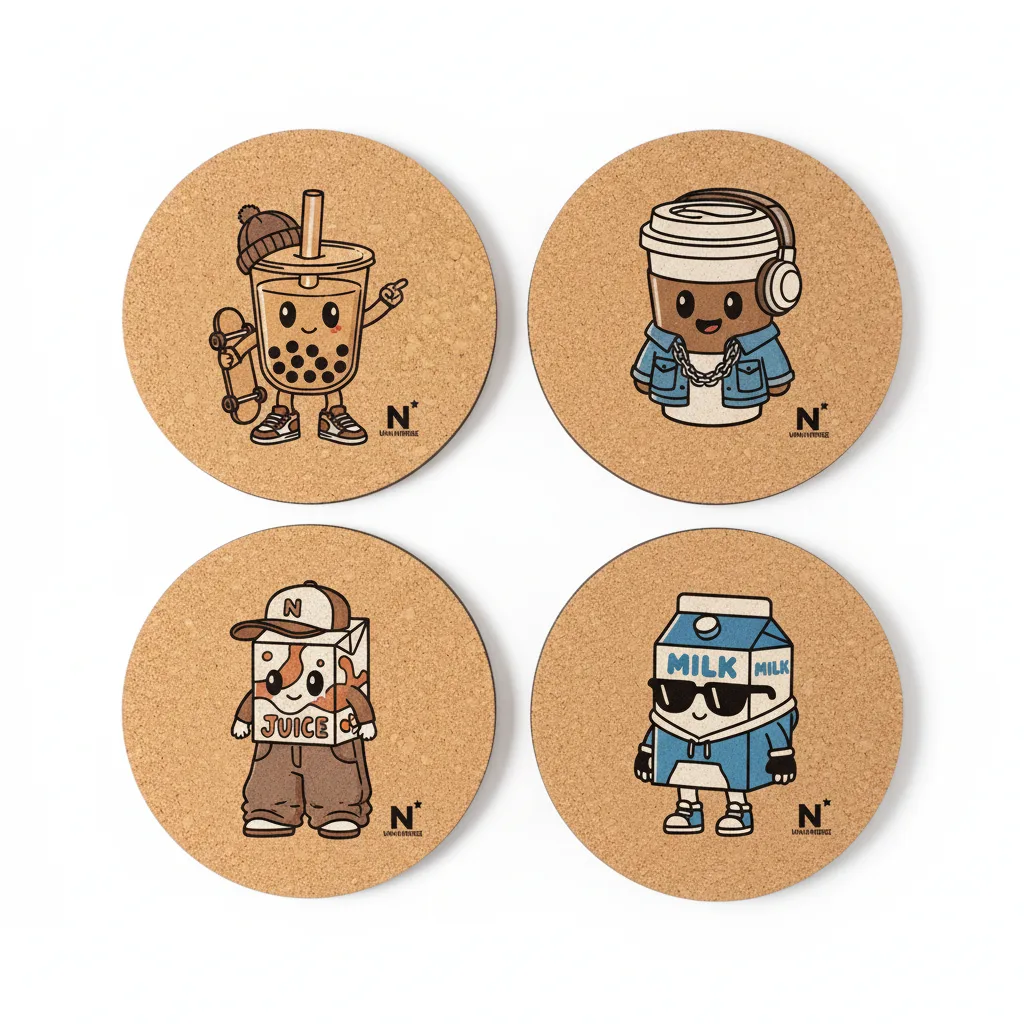 Boba Coaster Set