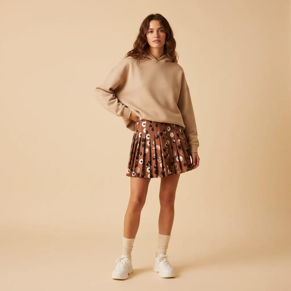 Boba Float Skirt on model