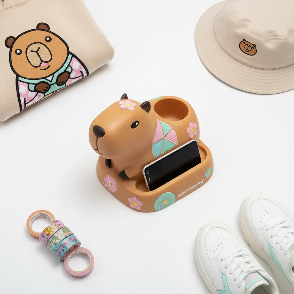 Capybara Desk Organizer