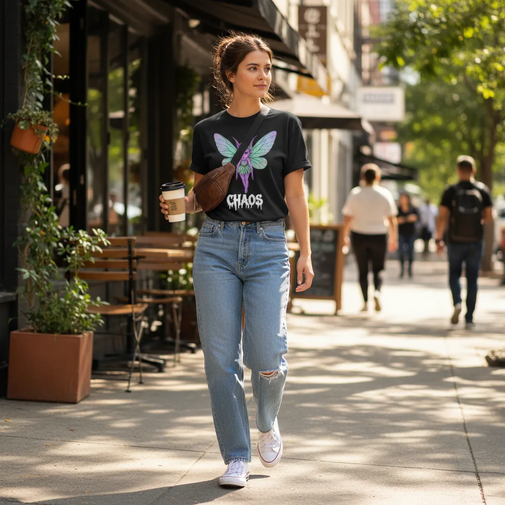 Chaos Fairy Tee street style