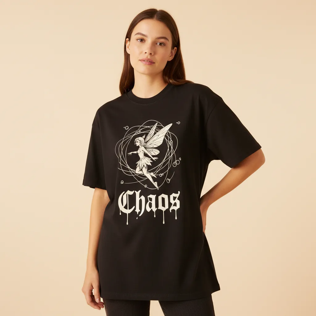 Chaos Fairy Tee on model