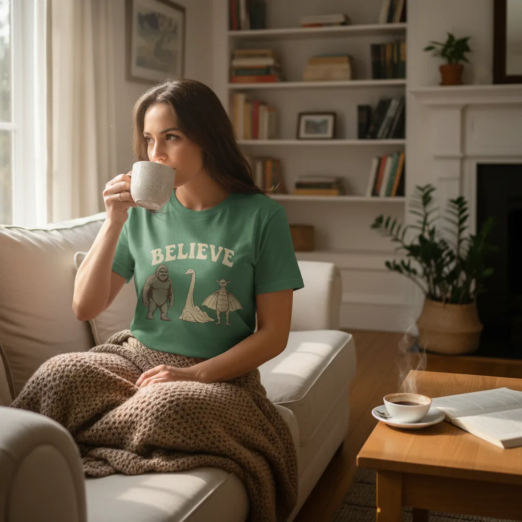 Cryptid Club Tee lifestyle