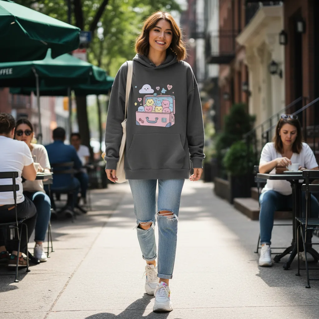 Emotional Baggage Hoodie street style