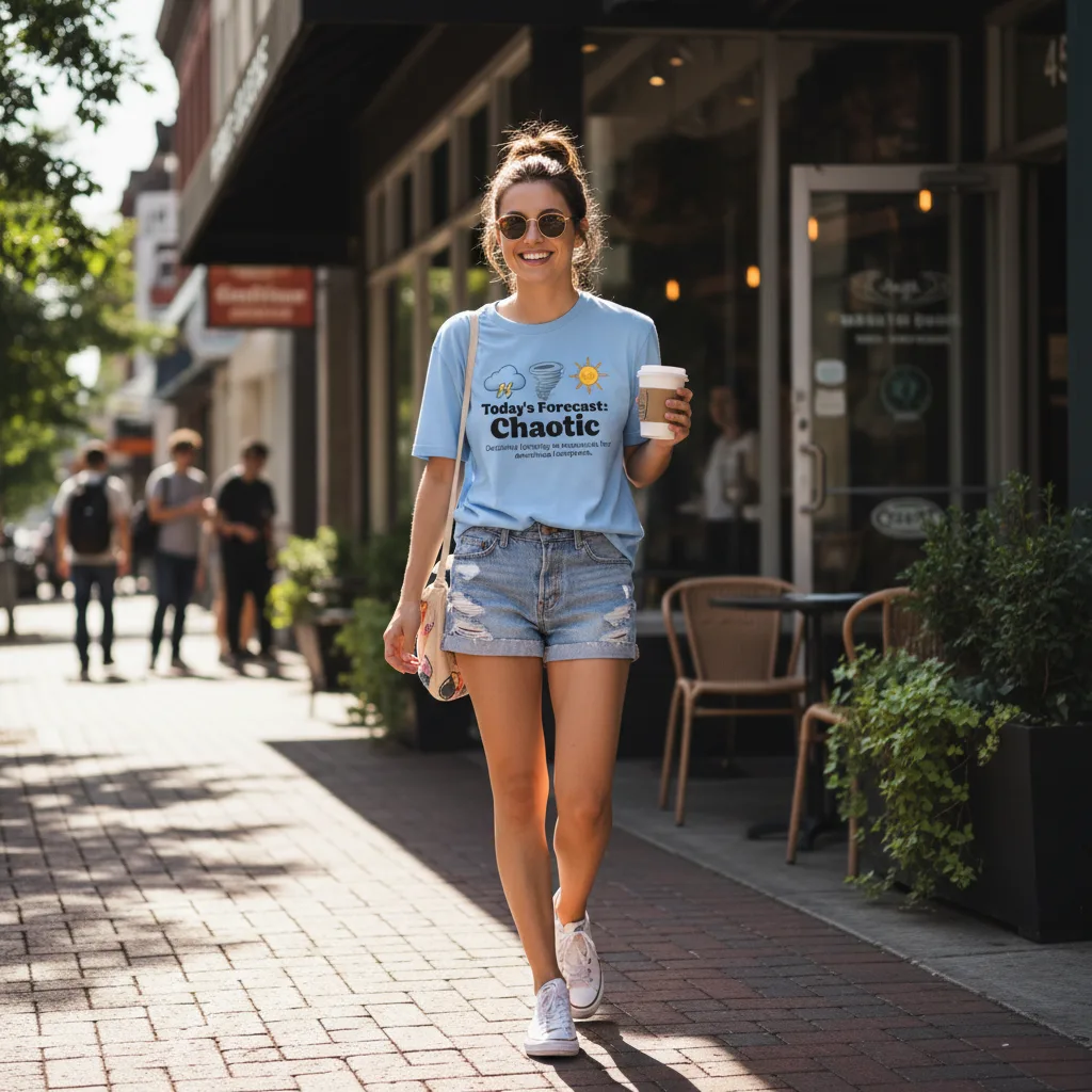 Feelings Forecast Tee street style