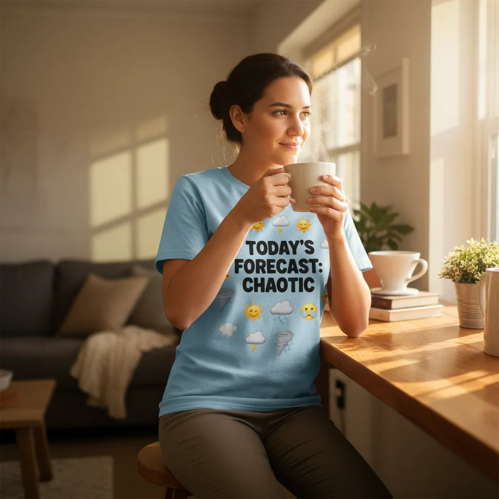 Feelings Forecast Tee lifestyle