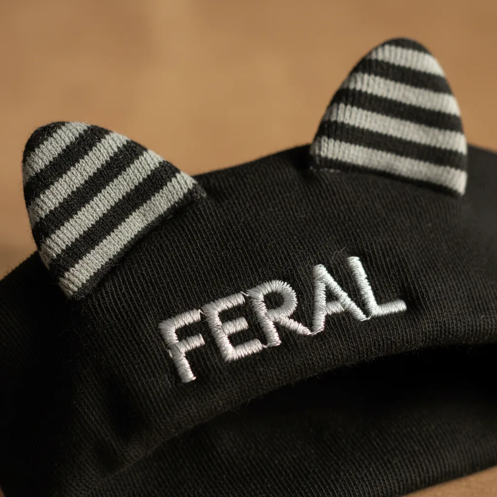 Feral Headband detail close-up