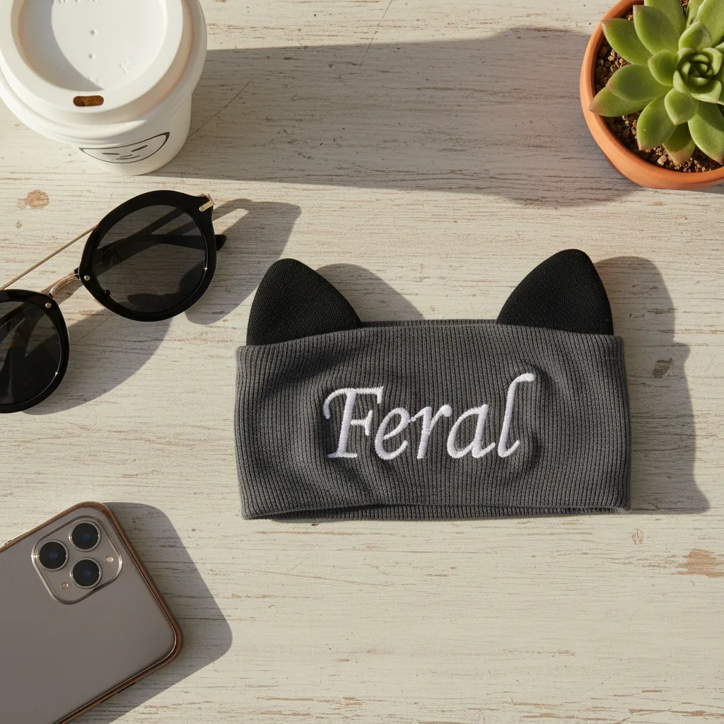 Feral Headband flat lay