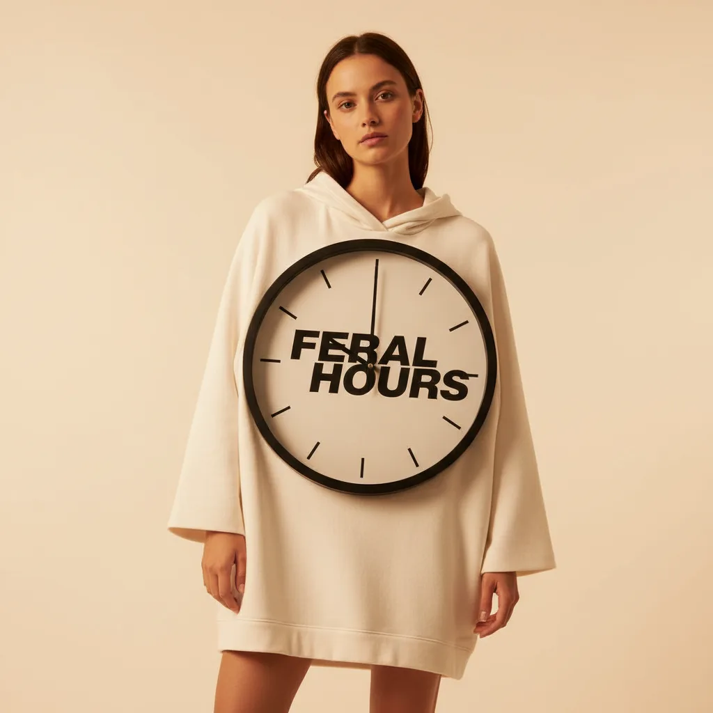 Feral Hours Clock on model