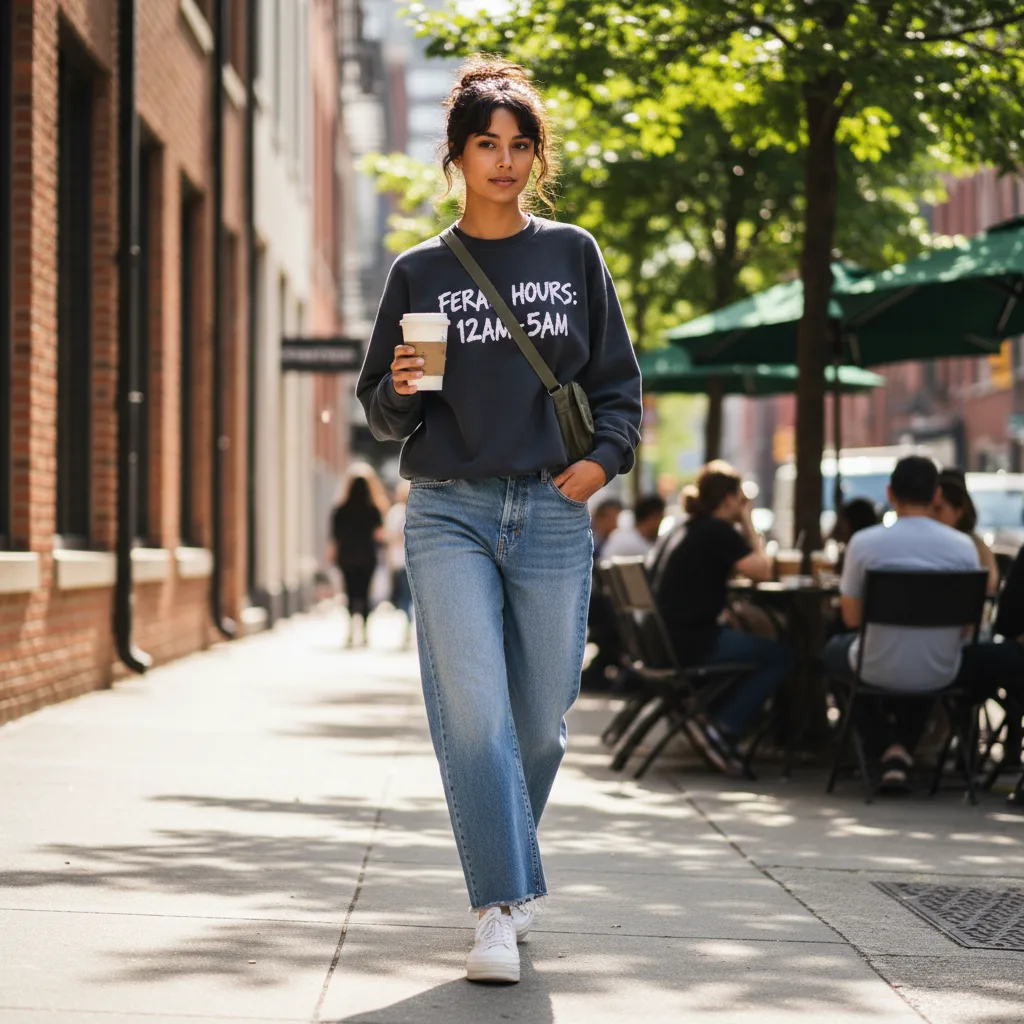 Feral Hours Crewneck street style