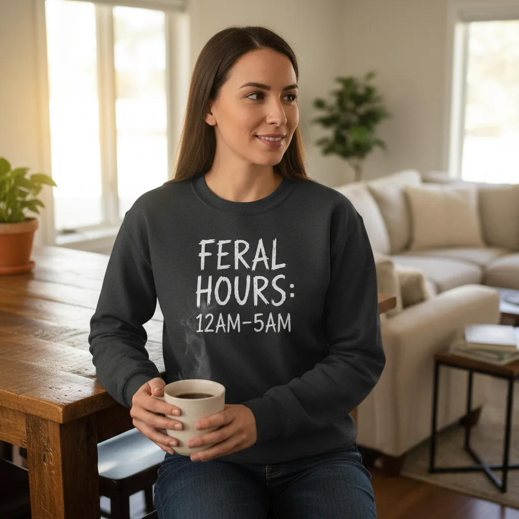 Feral Hours Crewneck lifestyle