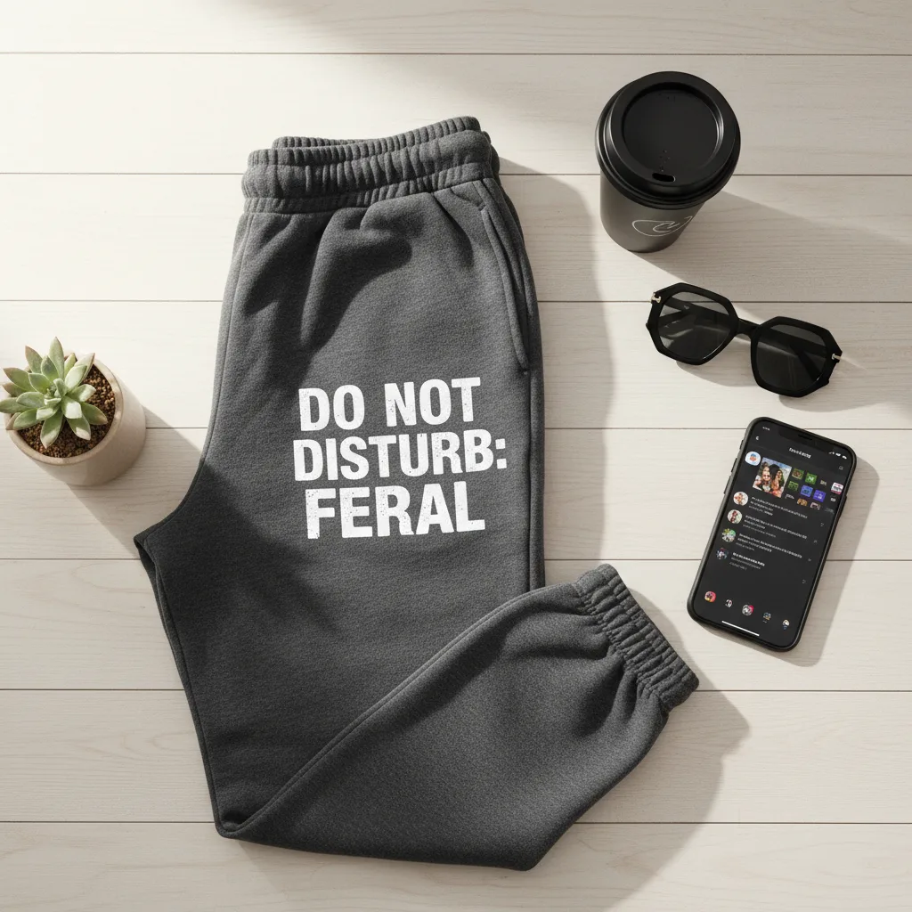 Feral Sweatpants flat lay