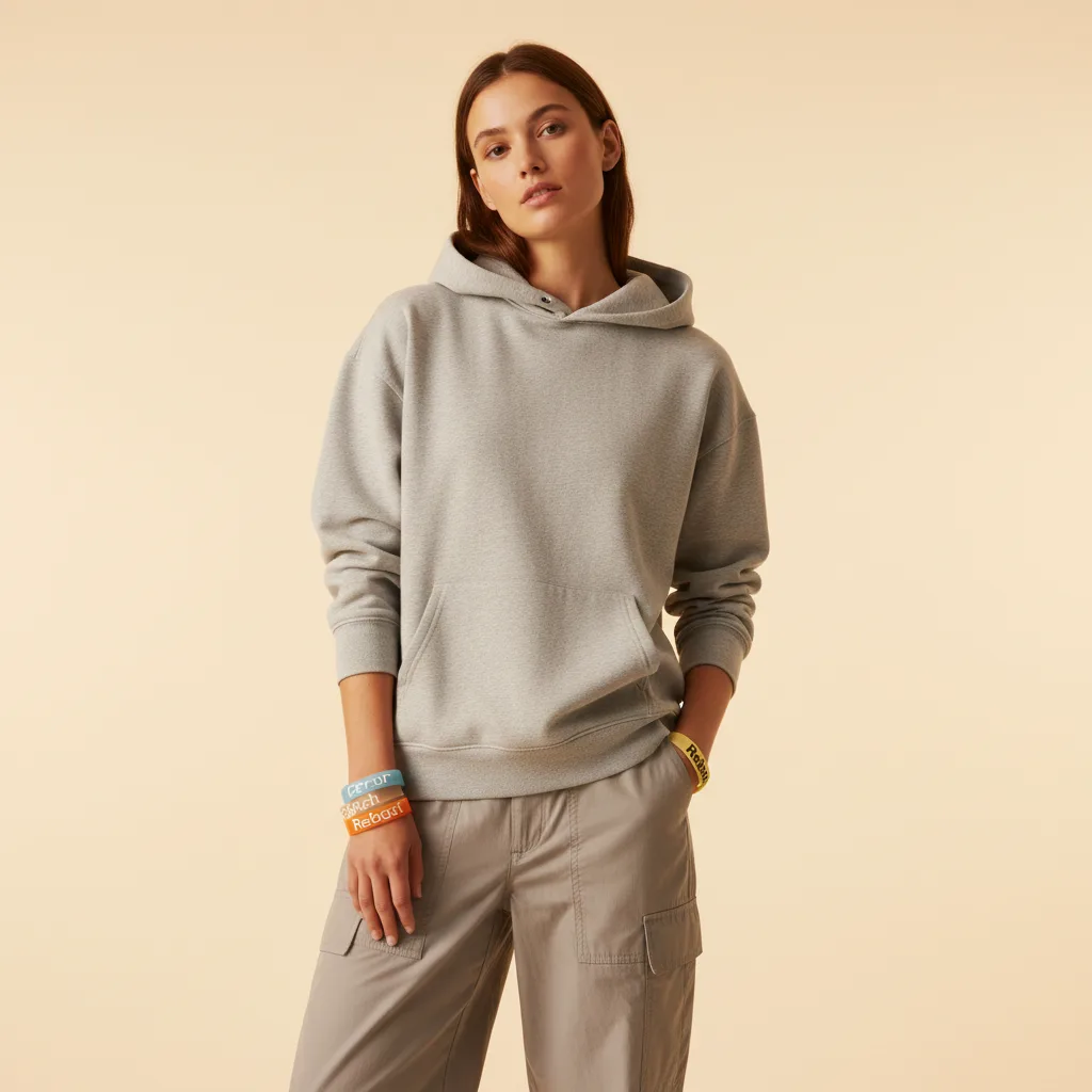 Glitch Wristband Set on model