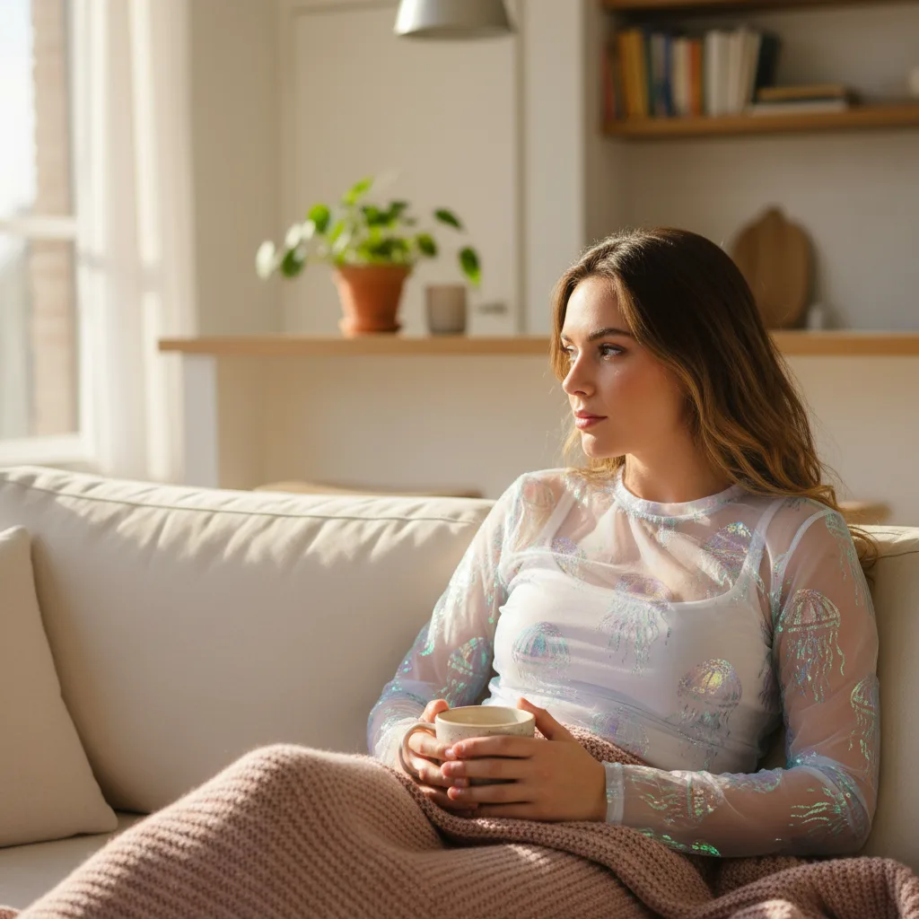 Jellyfish Mesh Top lifestyle