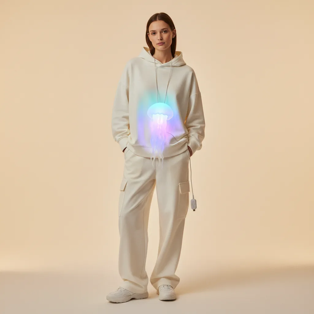 Jellyfish Night Light on model