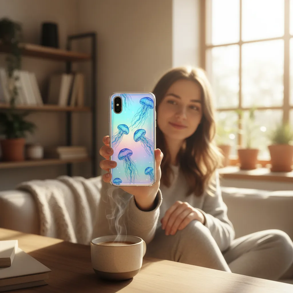Jellyfish Phone Case lifestyle