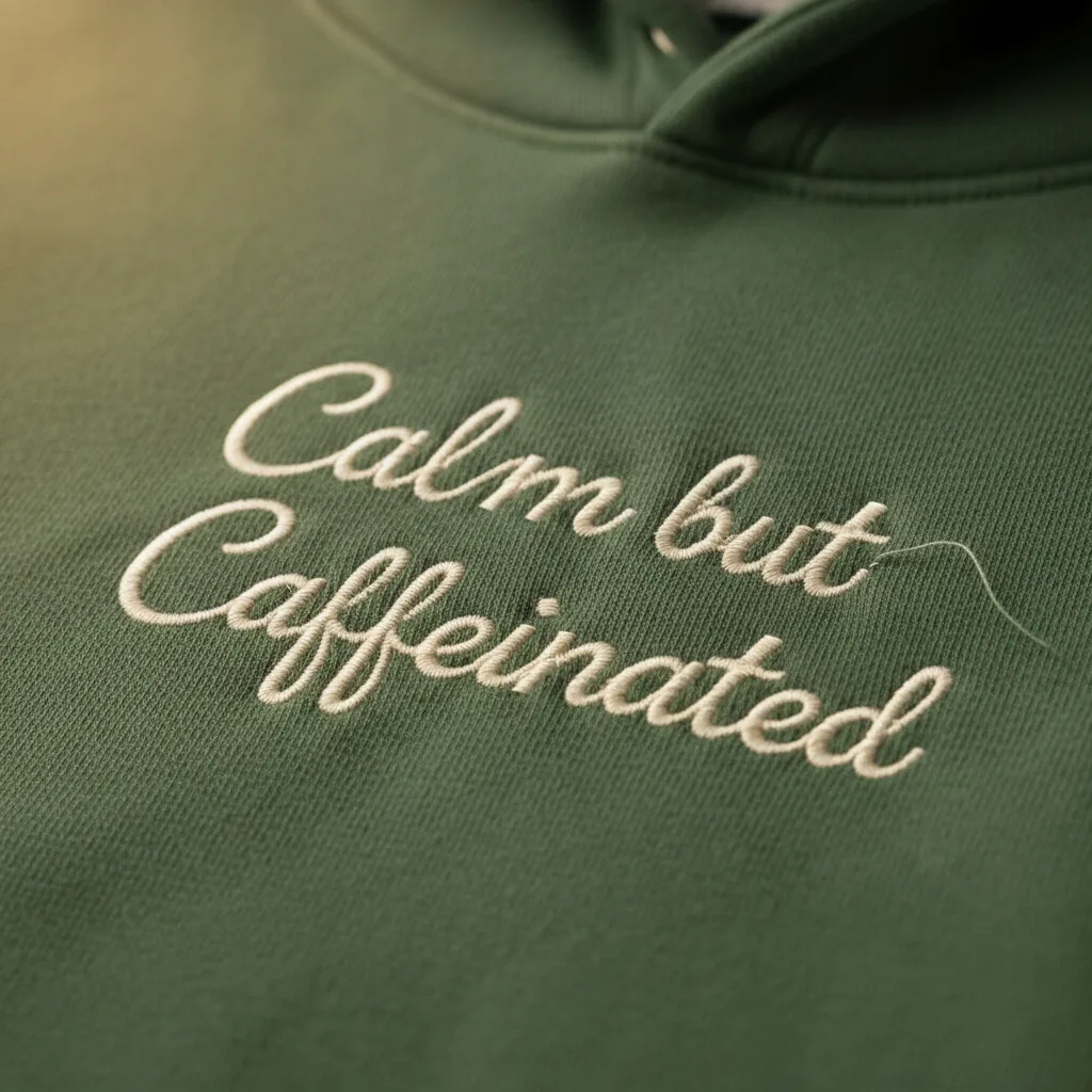 Matcha State of Mind detail close-up