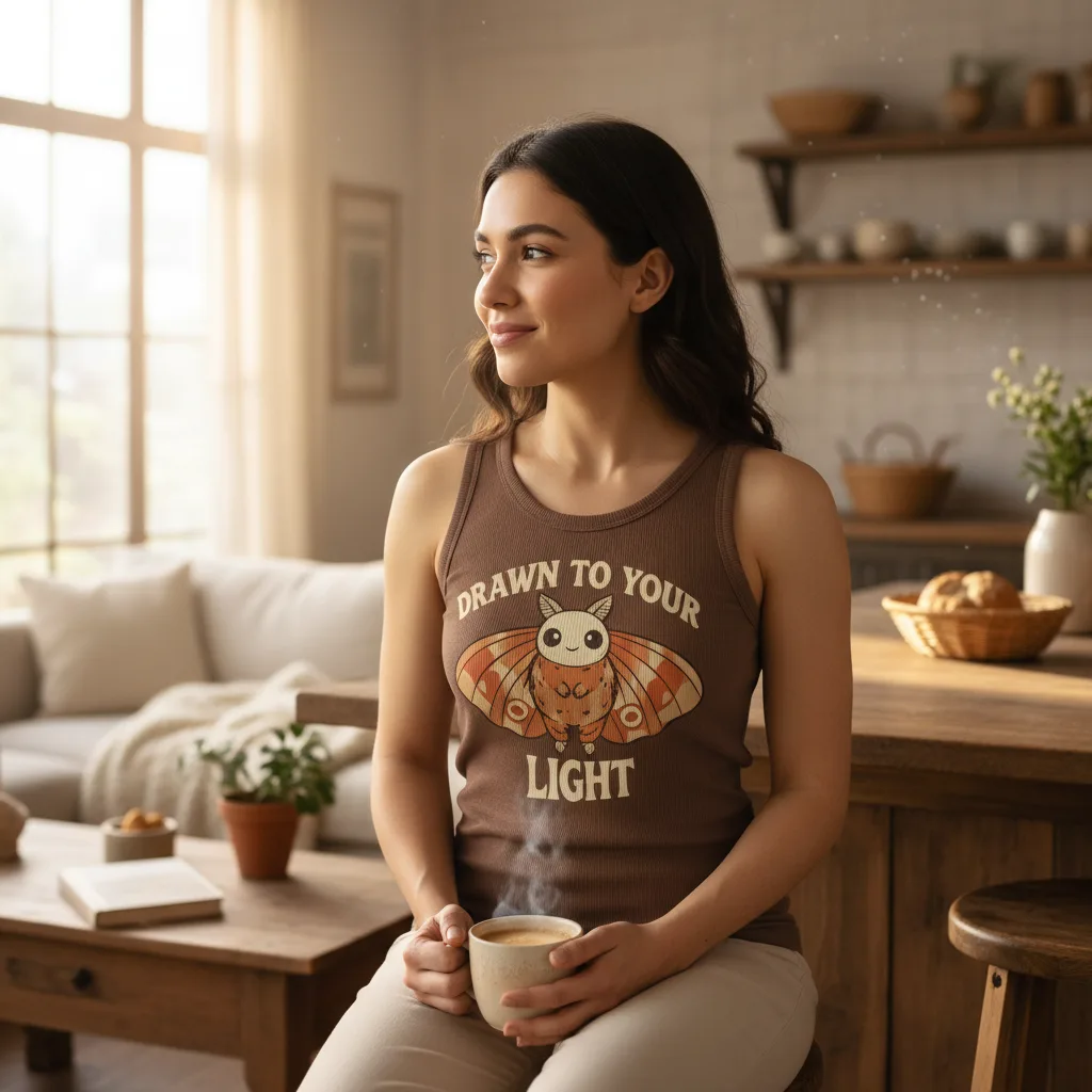 Moth to a Flame Tank lifestyle