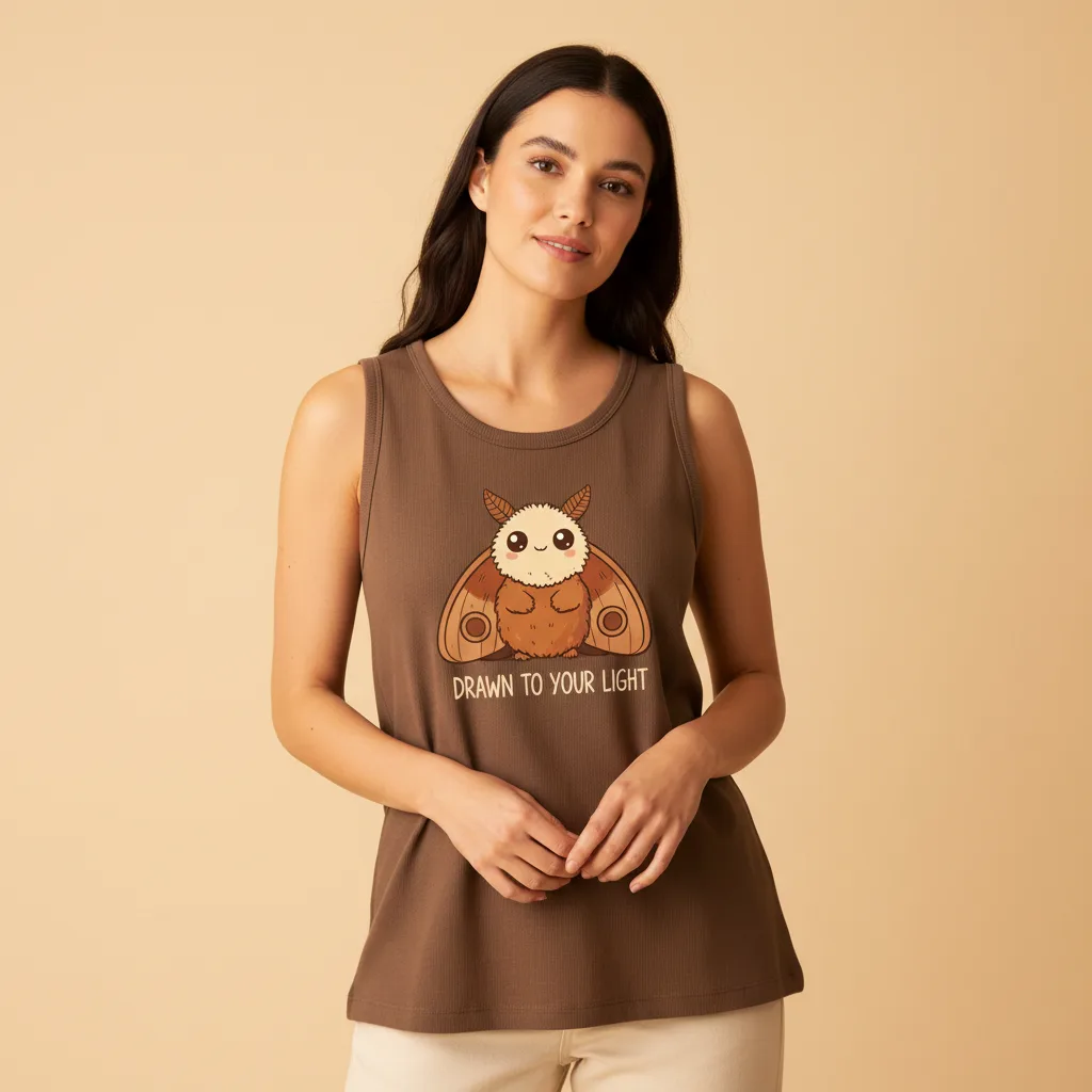 Moth to a Flame Tank on model