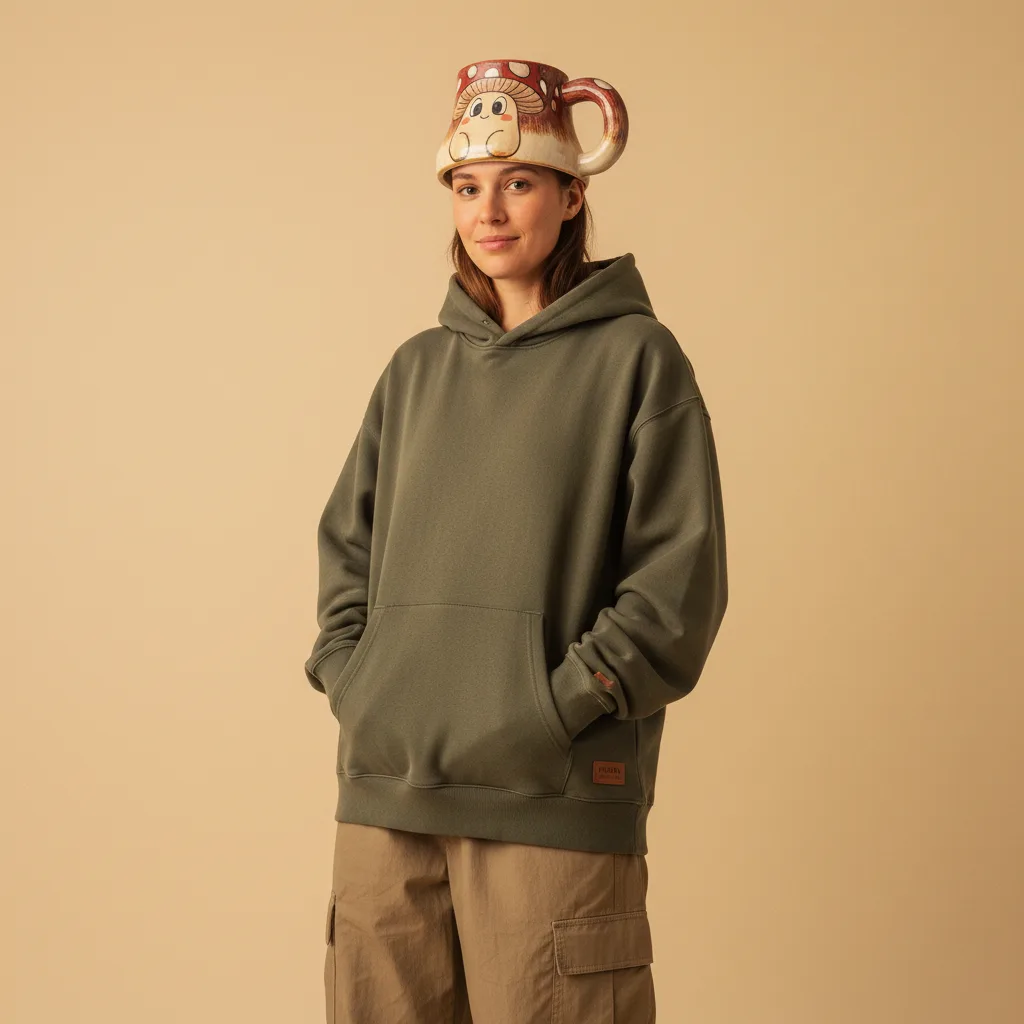 Mushroom Mug on model