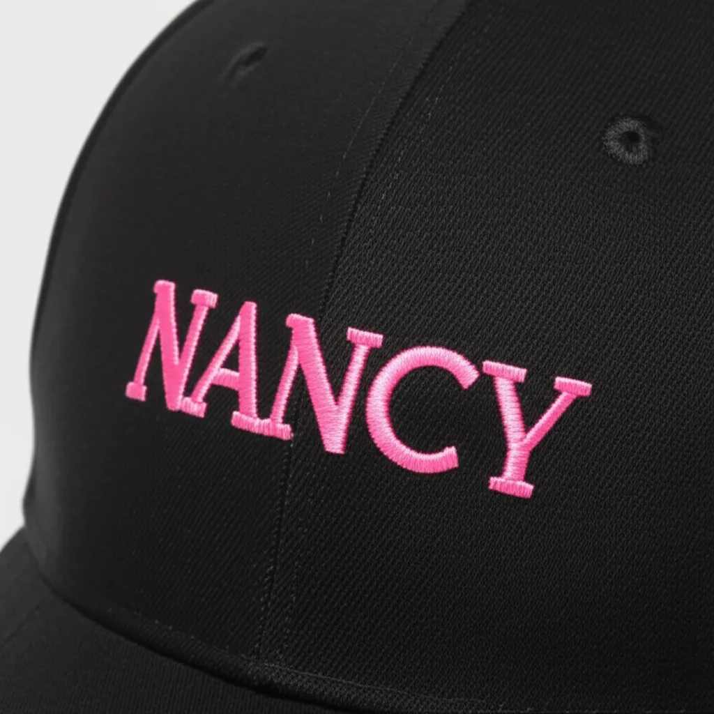 Nancy Logo Cap detail