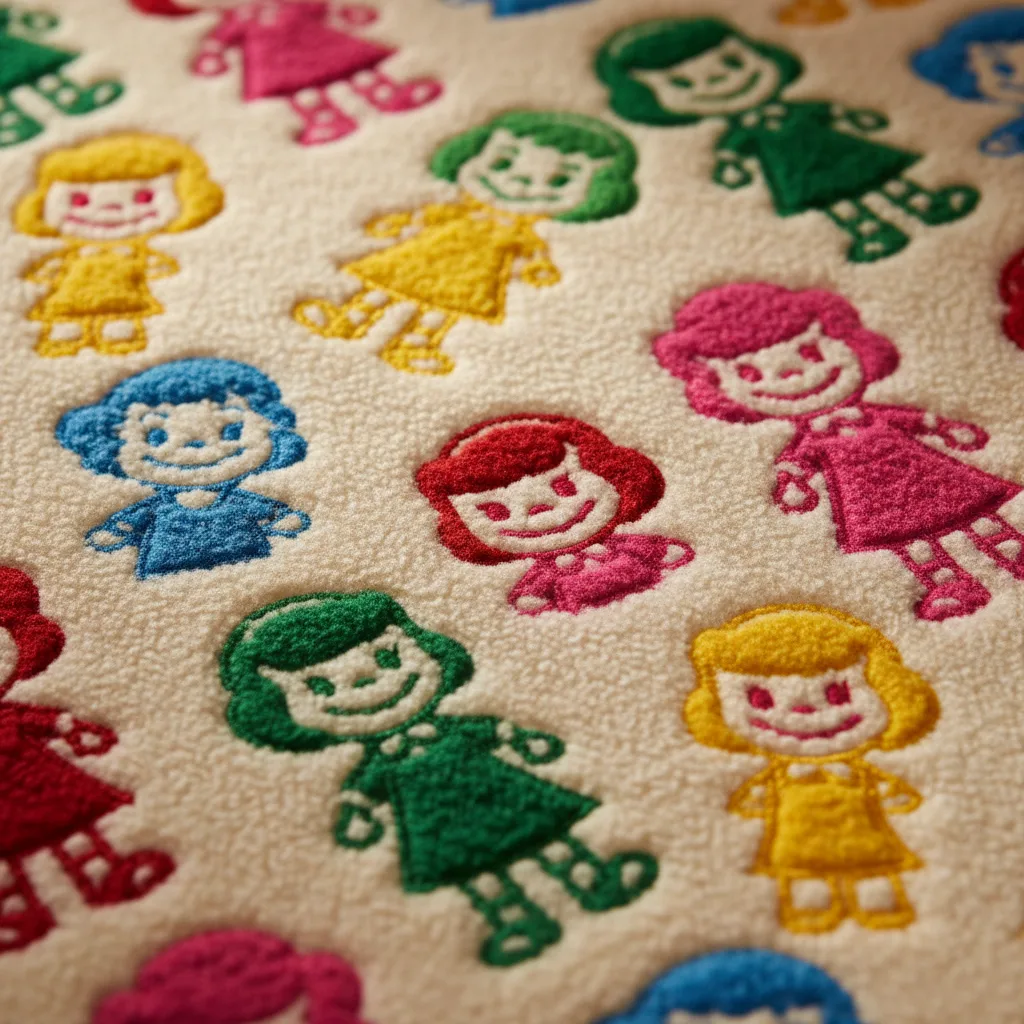 Nancy Throw Blanket detail close-up