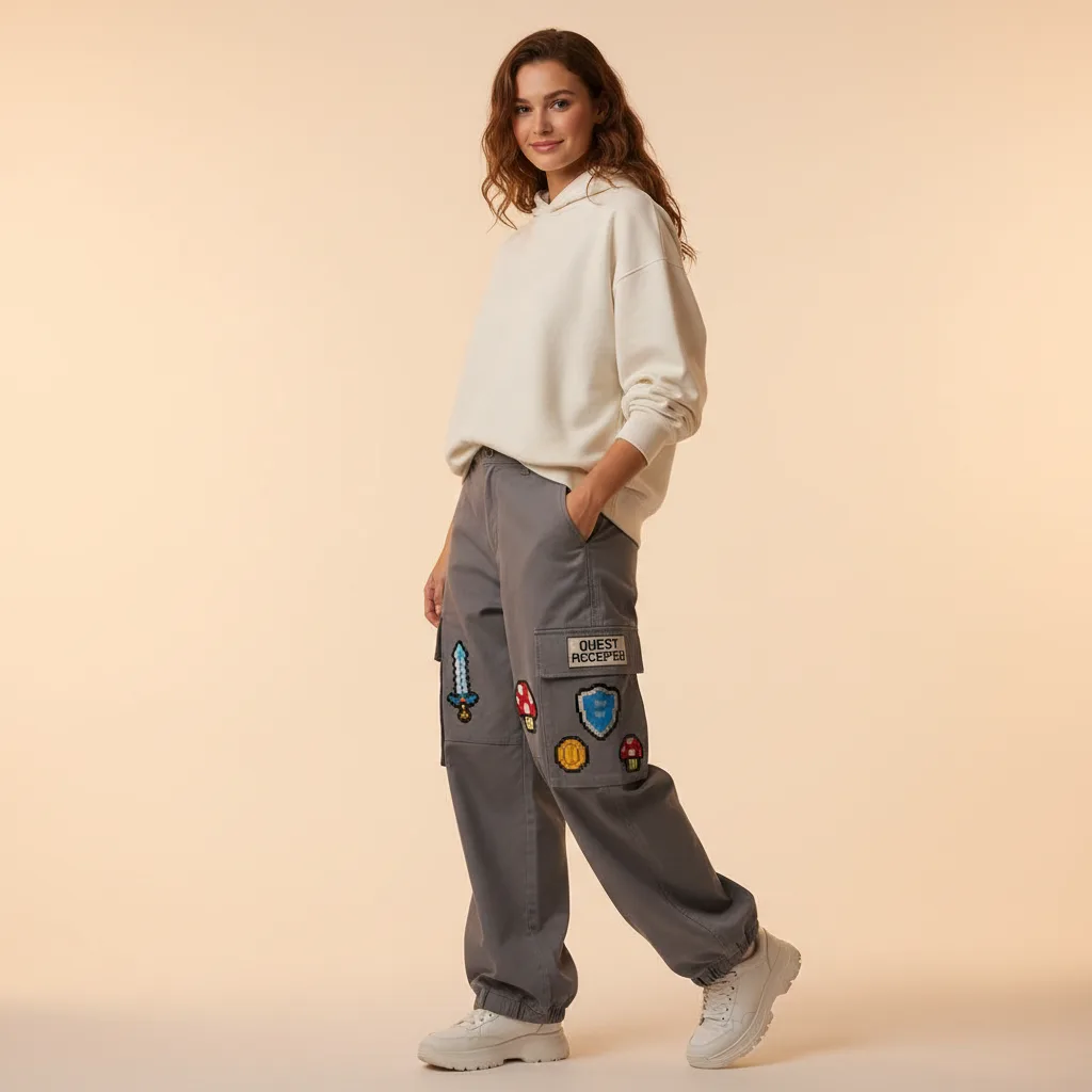 NPC Cargo Pants on model