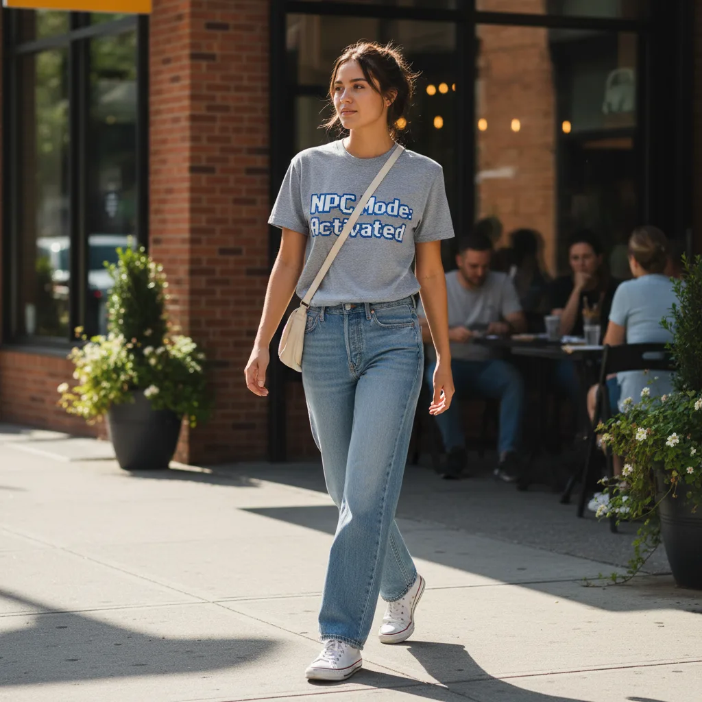 NPC Mode Tee street style