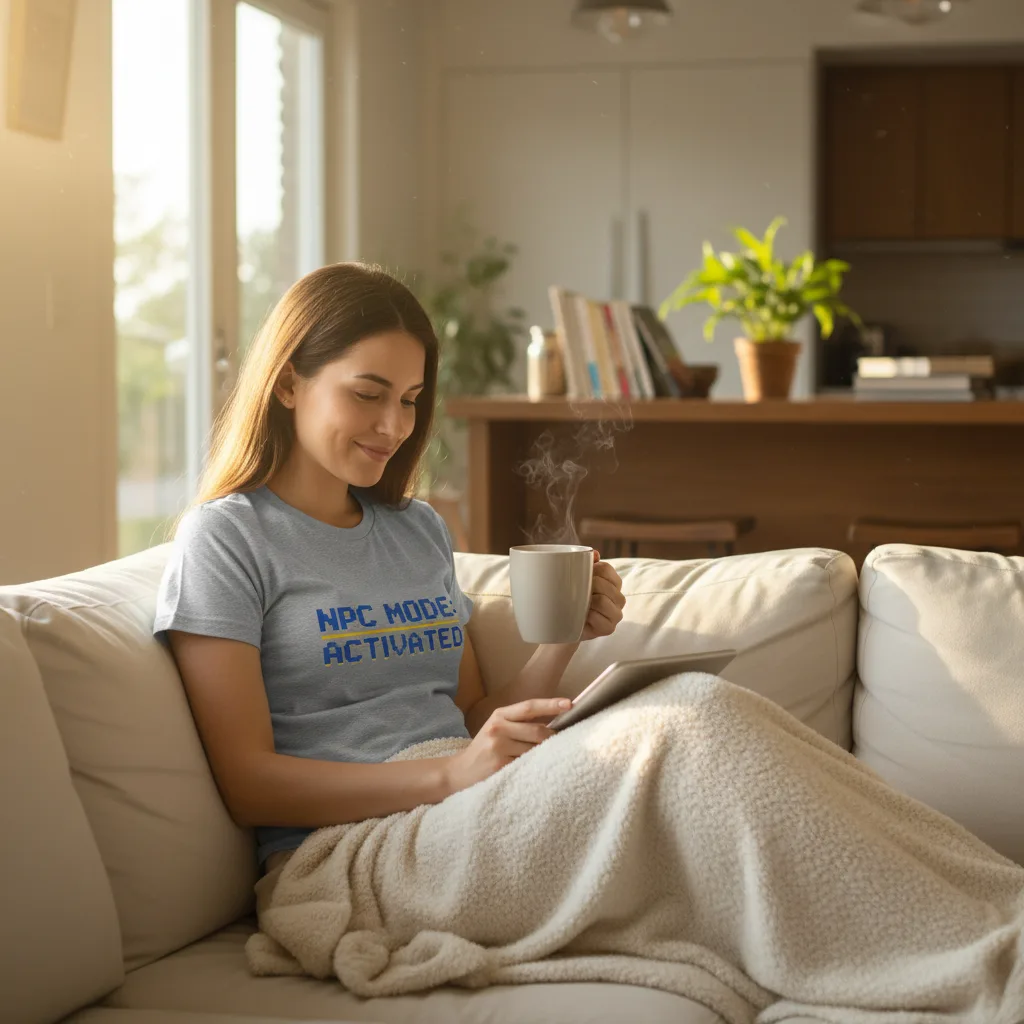 NPC Mode Tee lifestyle