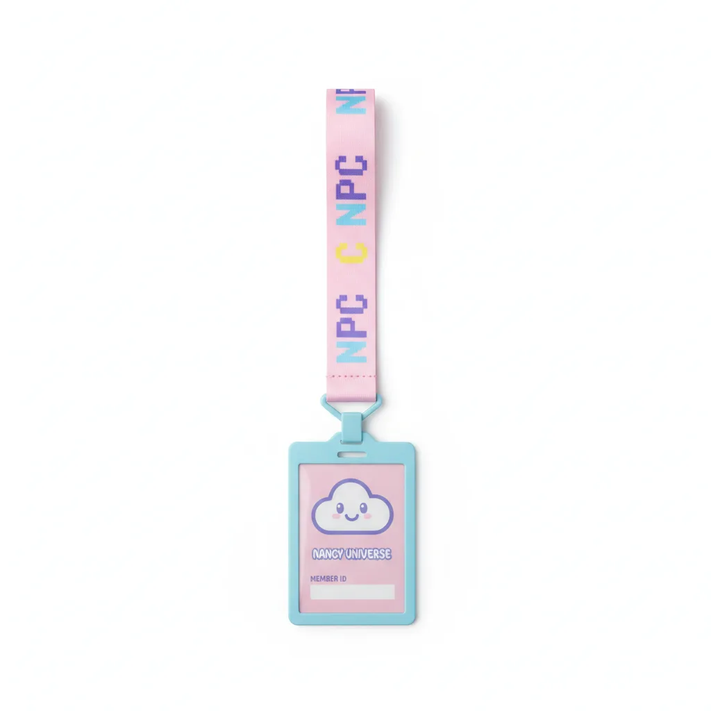 NPC Name Badge Lanyard