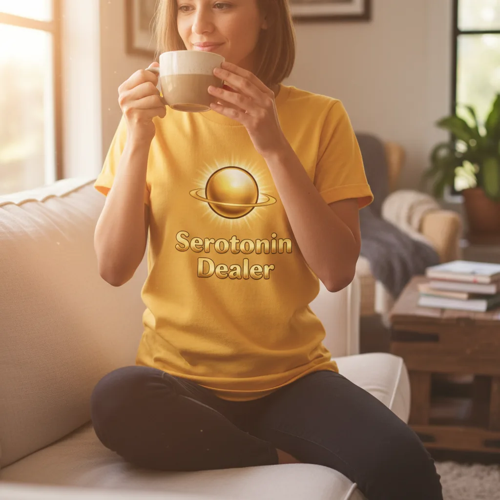 Serotonin Dealer Tee lifestyle