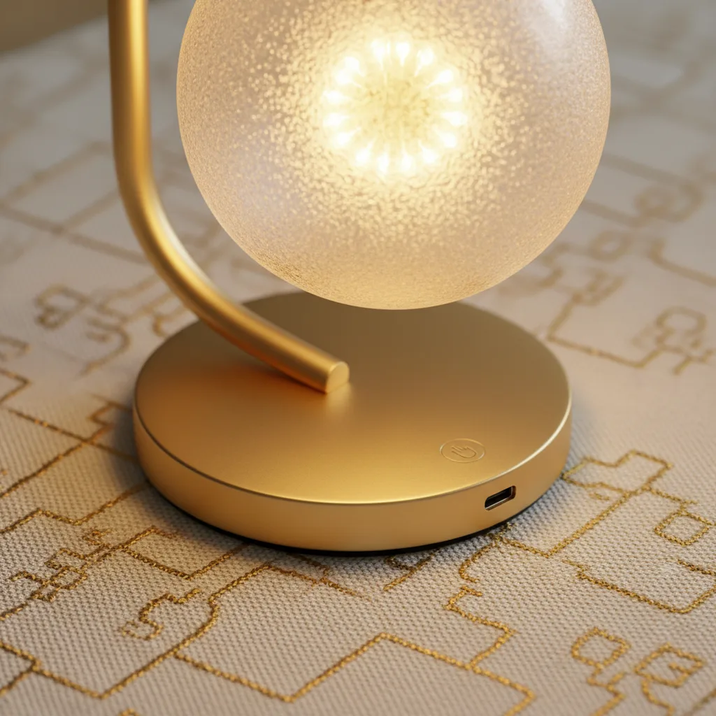 Serotonin Desk Light detail close-up