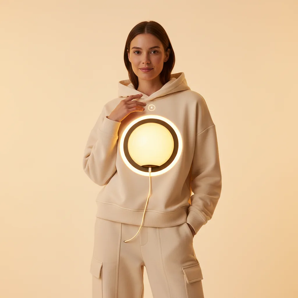 Serotonin Desk Light on model