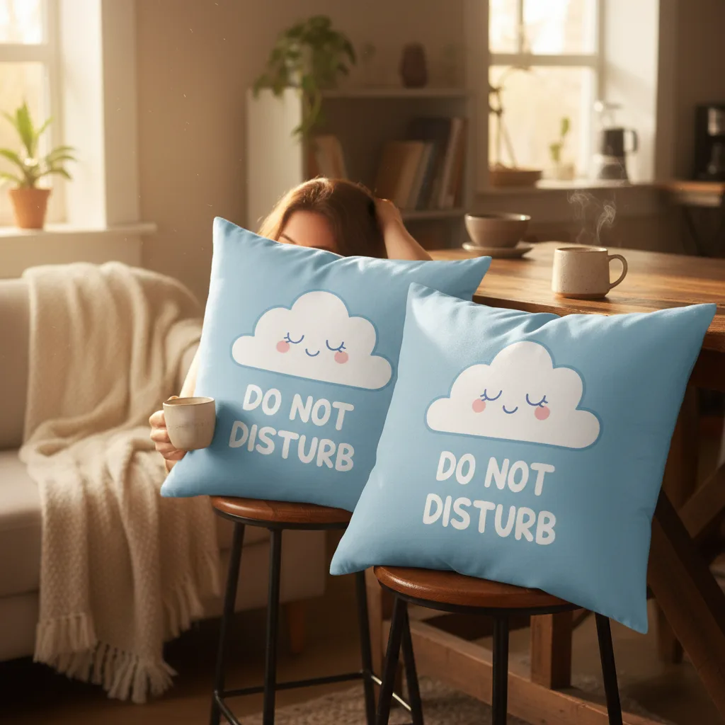 Snooze Pillowcase Set lifestyle