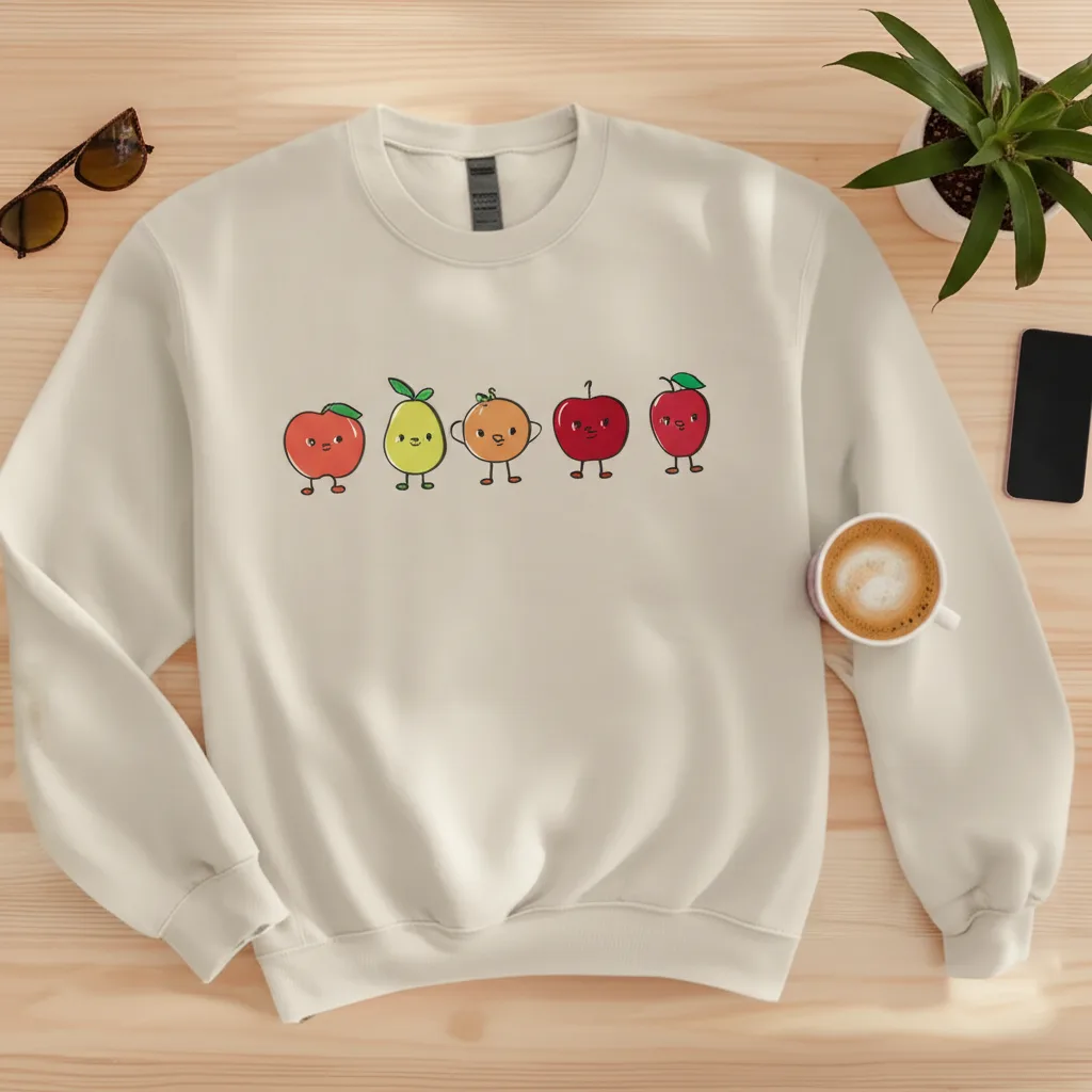 Squad Goals Sweatshirt flatlay