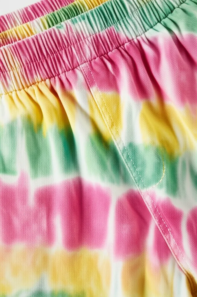 Tropical Shorts detail
