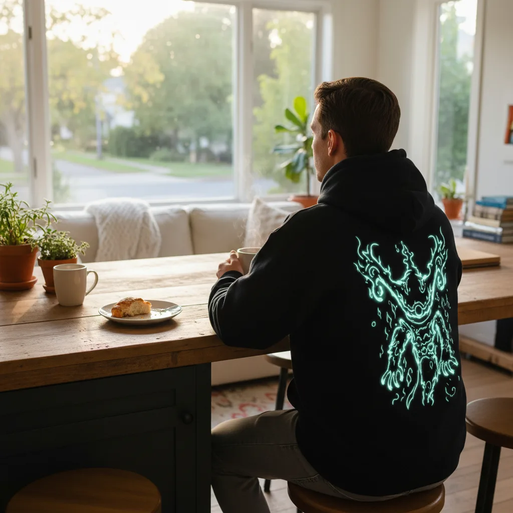 Void Hoodie lifestyle