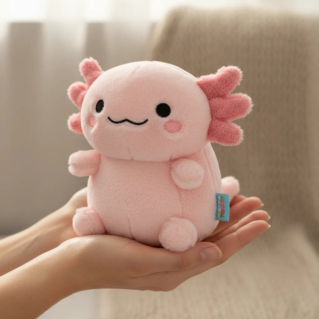 Axolotl in hand