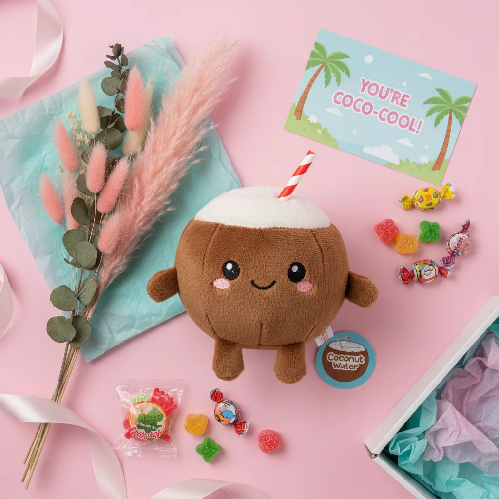 Coconut Water flatlay