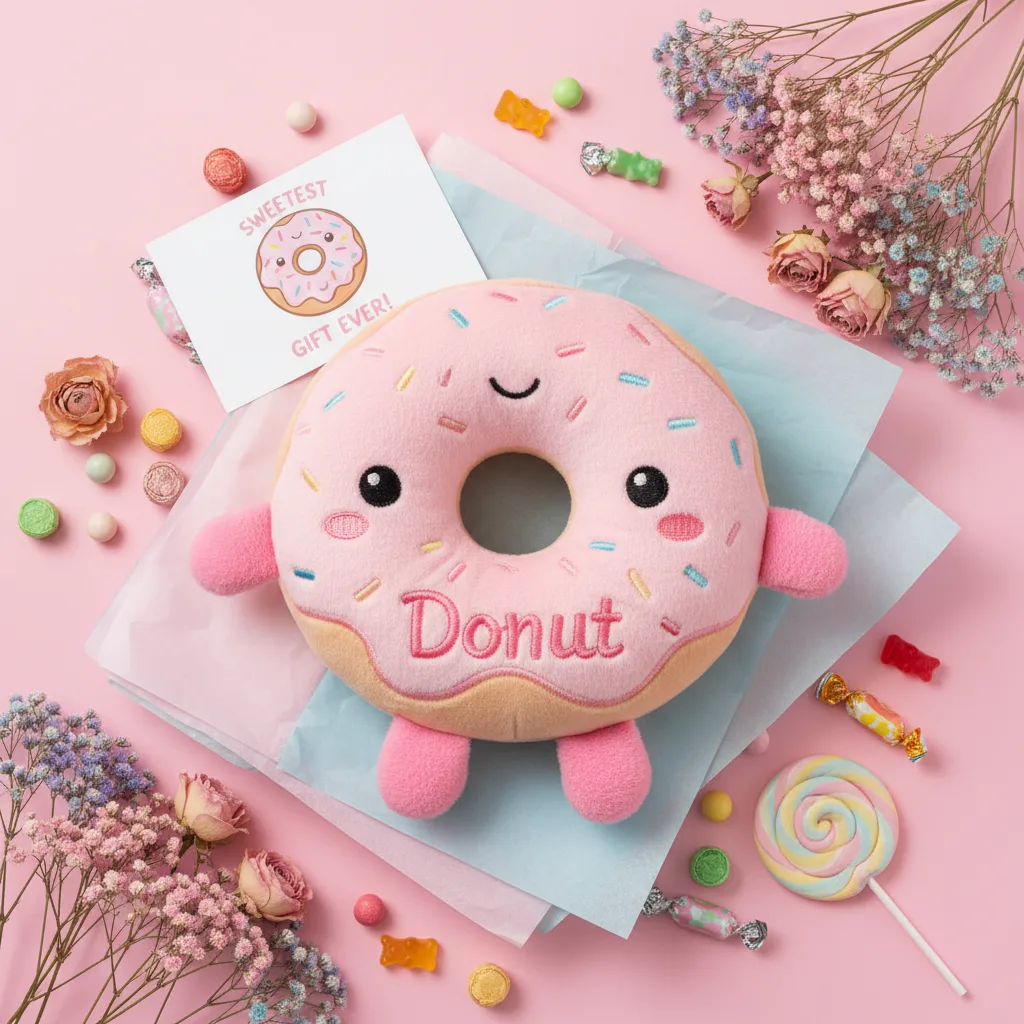 Donut flatlay