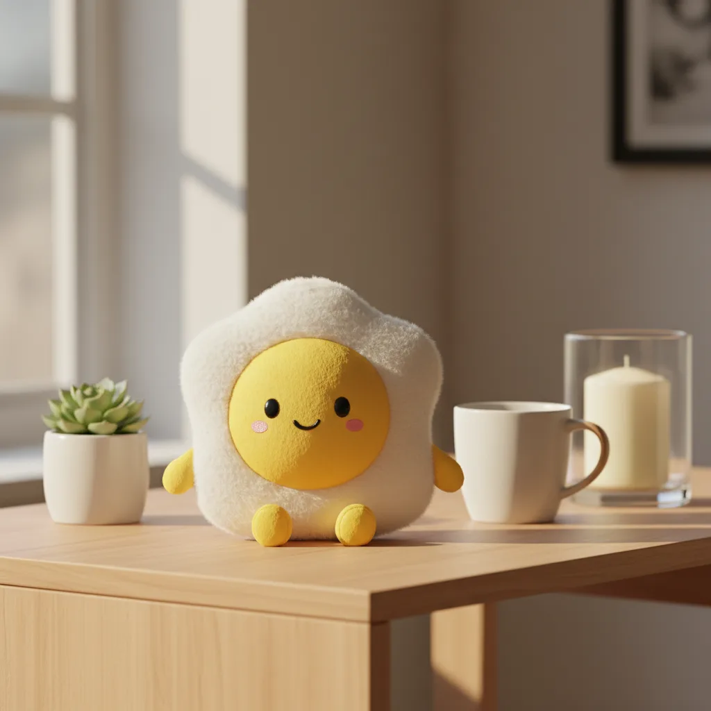 Eggbert on desk