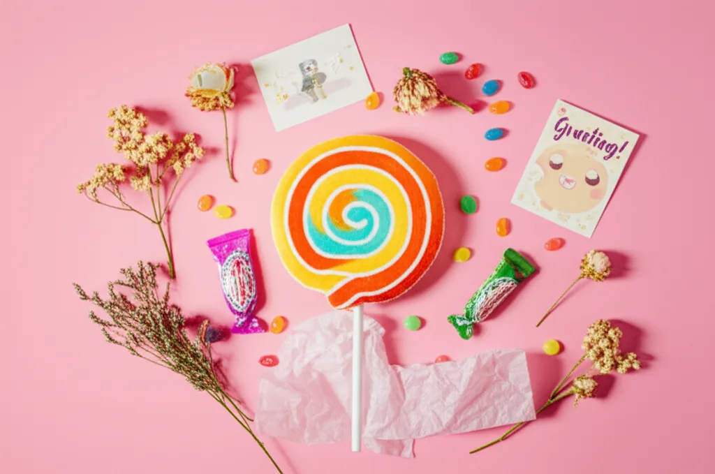 Lolly flatlay