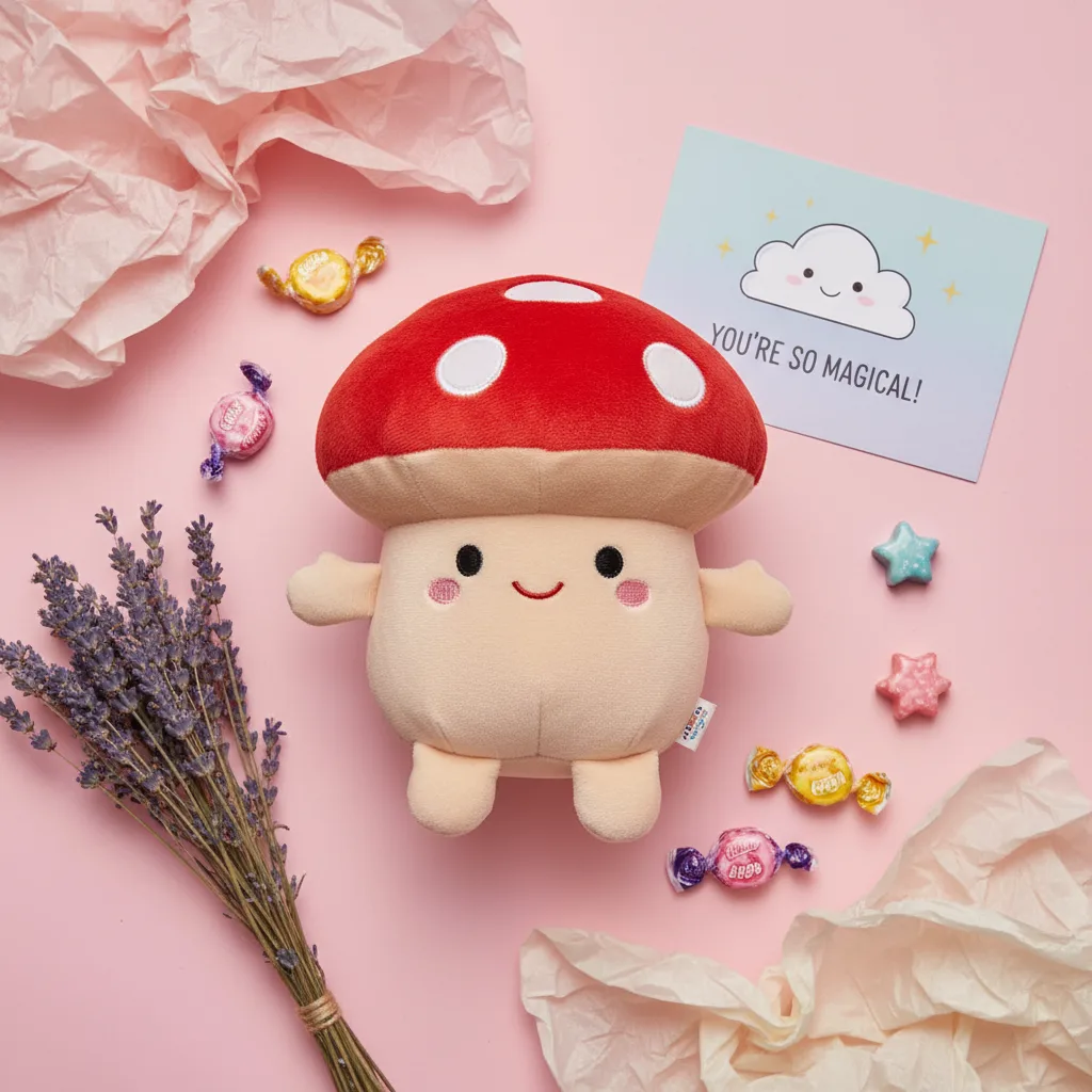 Mushroom flatlay