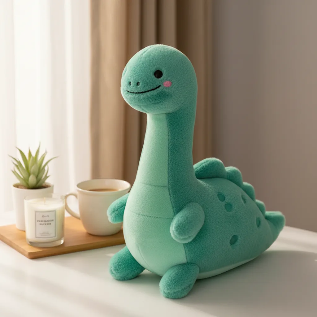 Nessie on desk