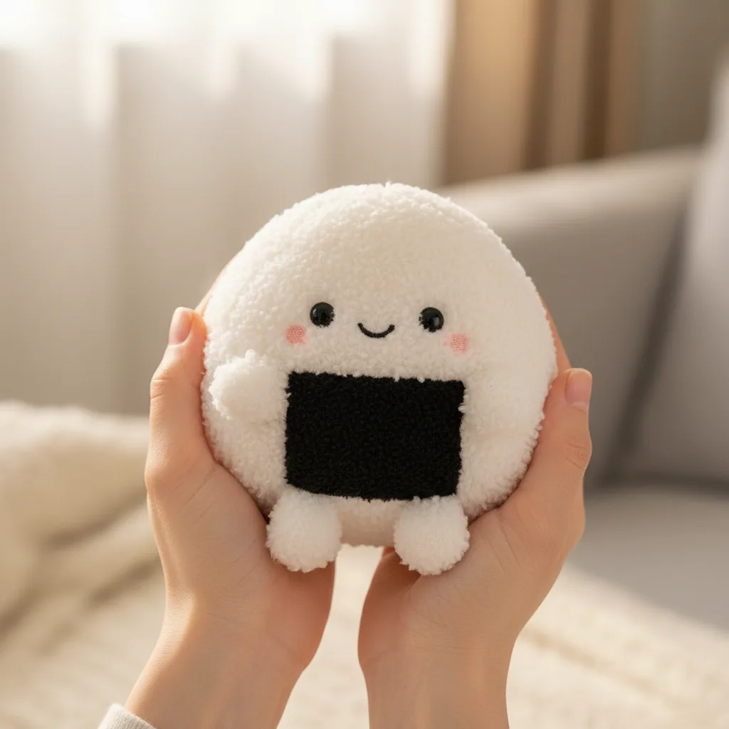 Onigiri in hand