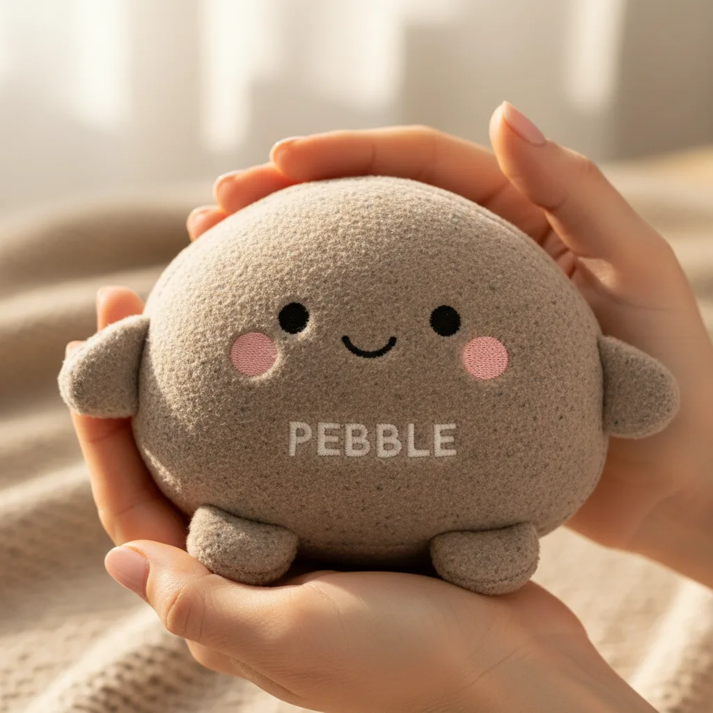 Pebble in hand