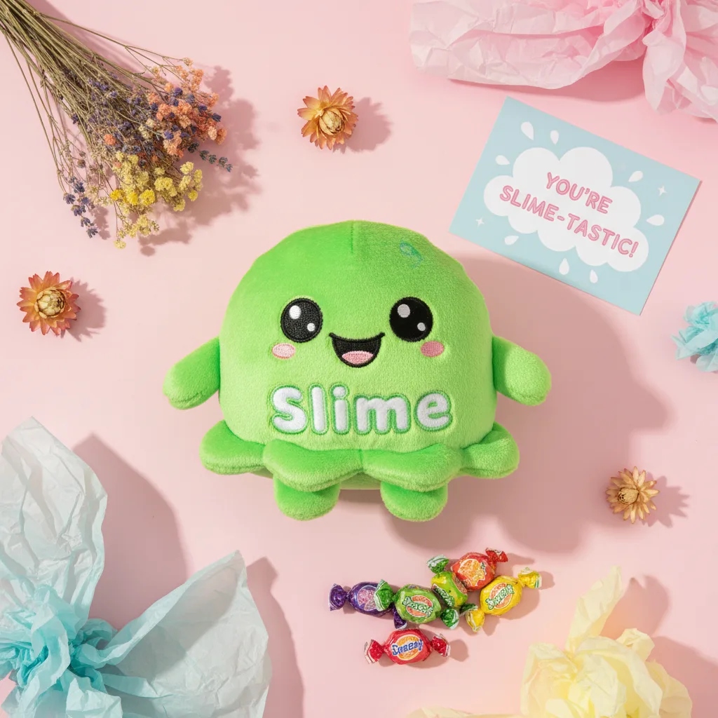 Slime flatlay