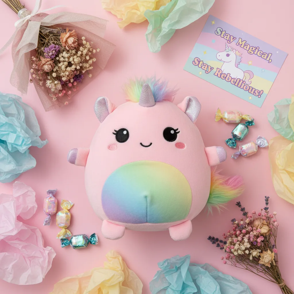 Unicorn flatlay